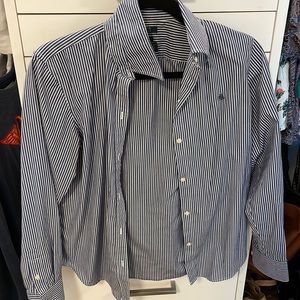 Lauren Ralph Lauren pin stripe button up